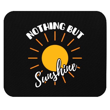 Discover Nothing But Sunshine e Summer Vacation Positivity Mouse Pads
