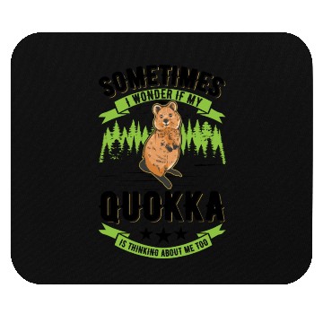 Discover Quokka Gift Short-tailed Kangaroo Mouse Pads