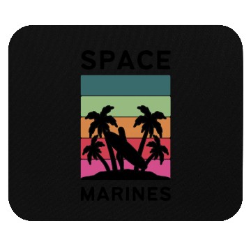 Discover Digital nomad = Space marines Mouse Pads