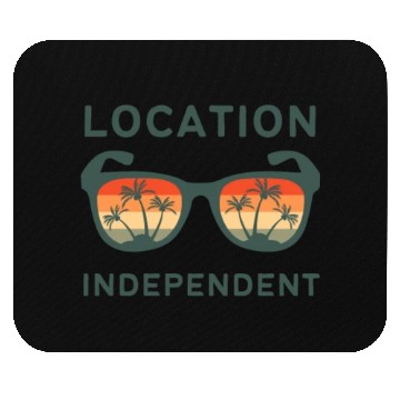 Discover Digital nomad = Location independent Mouse Pads