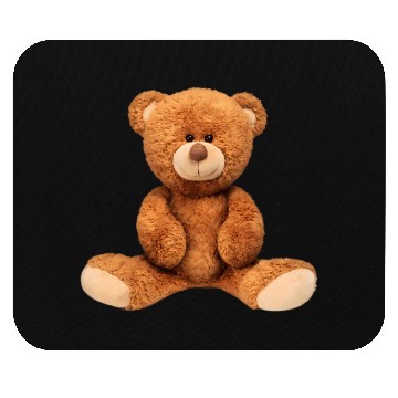 Discover Real Teddy Bear Illustration Mouse Pads