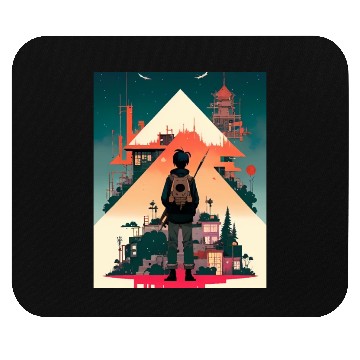 Discover Starry Night Sky and Urban Vistas Mouse Pads