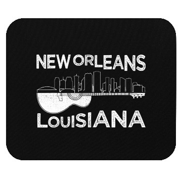 Discover Souvenir New Orleans Guitar Music Louisiana New Mouse Pads