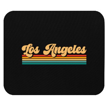 Discover Retro Los Angeles Mouse Pads