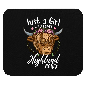 Discover Highland Cow Scottish Farmer Highland Cow Lover Mouse Pads
