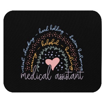 Discover Rainbow Medical Assistant Mouse Pads