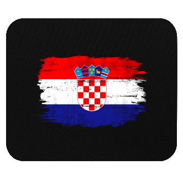 Discover Croatian Flag Mouse Pads