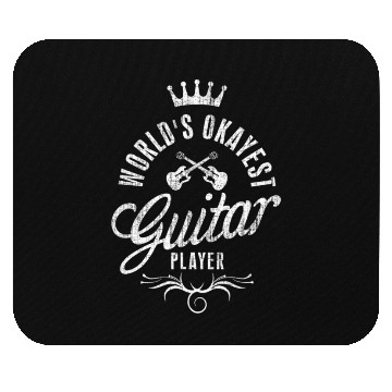 Discover World'S Okayest Guitar Player Vintage Mouse Pads