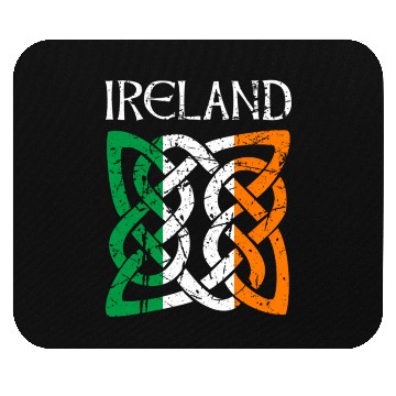 Discover St Patric Day Celtic Knot Ireland Mouse Pads