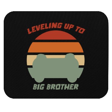 Discover Vintage Leveling Up To Big Brother Video Game Mouse Pads