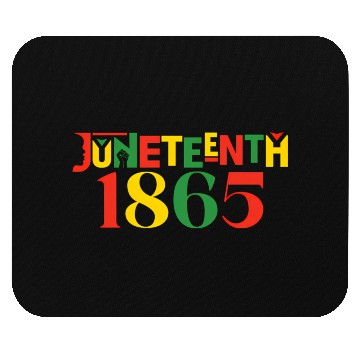 Discover Juneteenth 1865 Leopard Celebrate African Mouse Pads