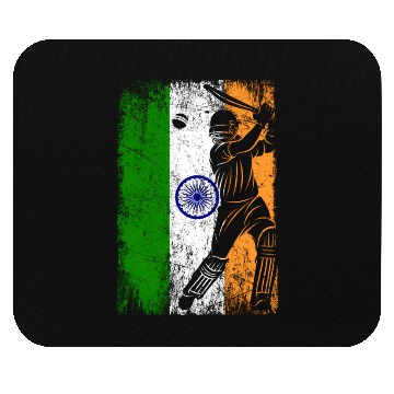 Discover India Flag Indian Cricket Jersey Fan Player Coach Mouse Pads