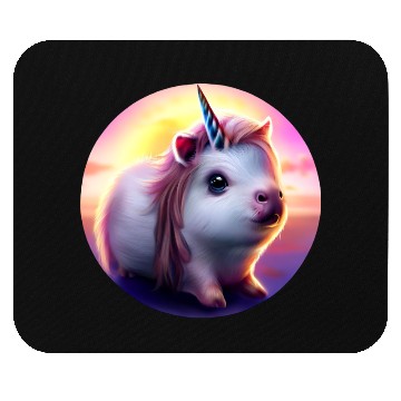 Discover Guinea pig unicorn Mouse Pads
