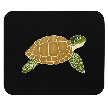 Discover Graceful Turtle: A Serene Journey Mouse Pads