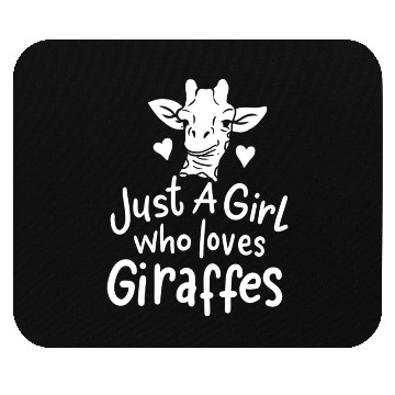 Discover Giraffe African Giraffe Lover Mouse Pads