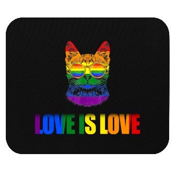 Discover love Is Love Gay Pride Mouse Pads