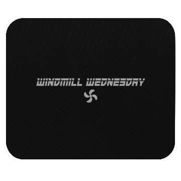 Discover Windmill Wednesday Mouse Pads