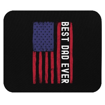 Discover Best Dad Ever, Grudge USA Flag, Funny Dad Mouse Pads