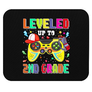 Discover 2nd Grade Gamer First Day Second Grade Boys Back Mouse Pads