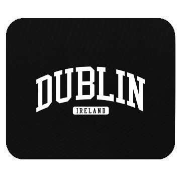 Discover Dublin Ireland Style Mouse Pads