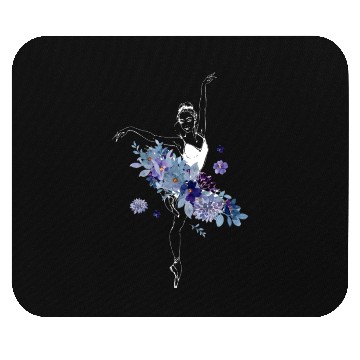 Discover Ballet Dancer Dance Girl Ballerina Mouse Pads