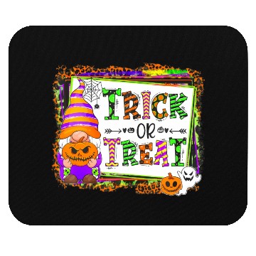 Discover Halloween Gnomes Witch Autumn Trick Or Treat Mouse Pads