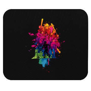 Discover Baseball Catcher Pitcher Batter Tees For Youth Mouse Pads