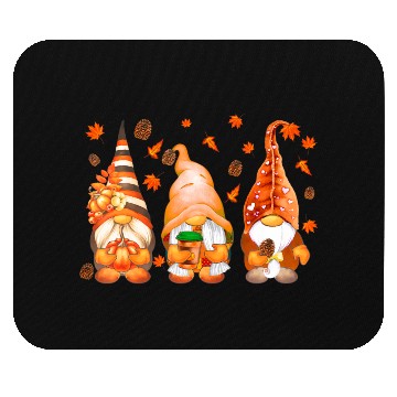 Discover It's Fall Y'all Cute Gnomes Pumpkin Autumn Fall Mouse Pads