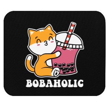 Discover Bubble Milk Boba Tea Tapioca Pearls Lover Funny Mouse Pads