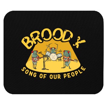 Discover Cicada Brood X Cicada Invasion Cicada Song Tour Mouse Pads