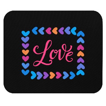 Discover sweet love Mouse Pads