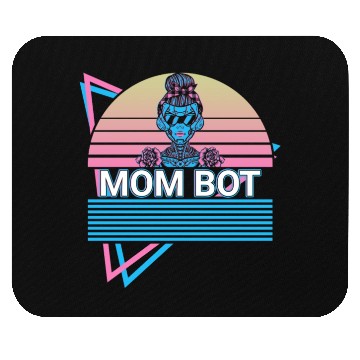Discover Robot Robotics Mom Retro Mouse Pads
