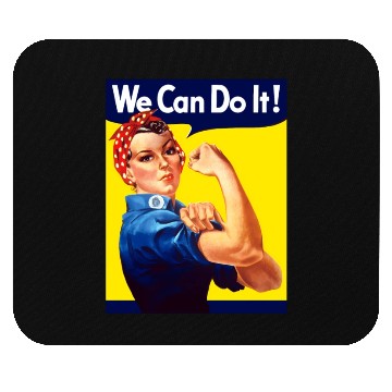 Discover Rosie The Riveter We Can Do It Mouse Pads