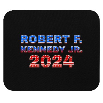 Discover Robert F Kennedy Jr 2024 Stars And Stripes Red Mouse Pads