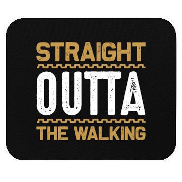 Discover Walking Straight Mouse Pads