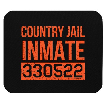 Discover Coy Jail Inmate 330522 Halloween Prison Mouse Pads