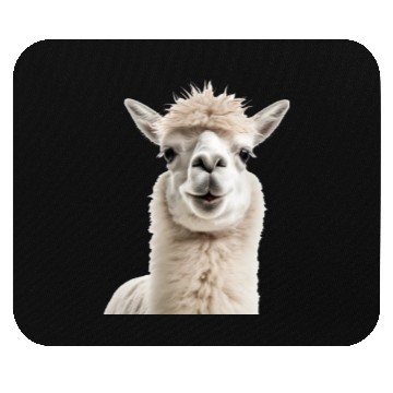 Discover Sweet Lama Lilly Mouse Pads