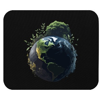 Discover Save Earth Day World Environment Day Inspirational Mouse Pads