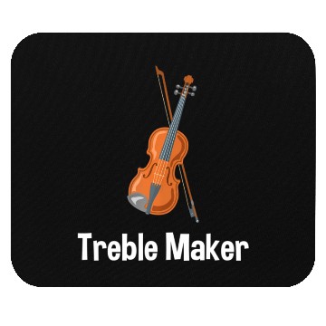 Discover Violinis Treble Maker Violin with bow Mouse Pads