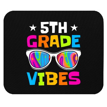 Discover 5th Grade Vibes Sunglasses Back To School Mouse Pads
