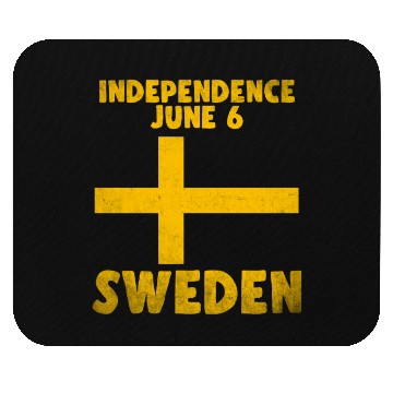 Discover Sweden Independence Day 6Th June Patriotic Mouse Pads