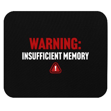 Discover Warning Insufficient Memory Error - Computer Mouse Pads