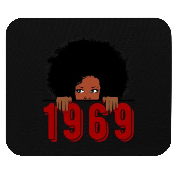 Discover Black Queen Born In 1969 50Th Awesome Mouse Pads