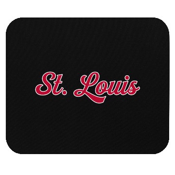 Discover St Louis 1970S Wordmark Script Mouse Pads