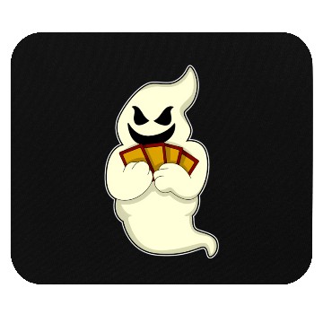 Discover Ghost Poker Poker Cards Card Game Mouse Pads
