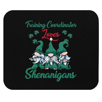 Discover Training Coordinator St. Patrick's Day Mouse Pads