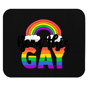 Discover Born This Gay Mouse Pads