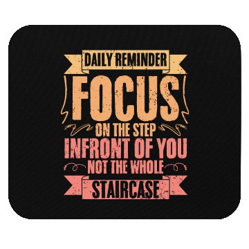 Discover Daily Reminder Vintage Retro Affirmation A Mouse Pads