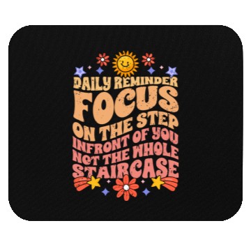 Discover Groovy Daily Reminder Positive Affirmation Mouse Pads