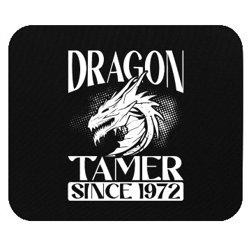 Discover Dragon tamer since 1972 Mouse Pads